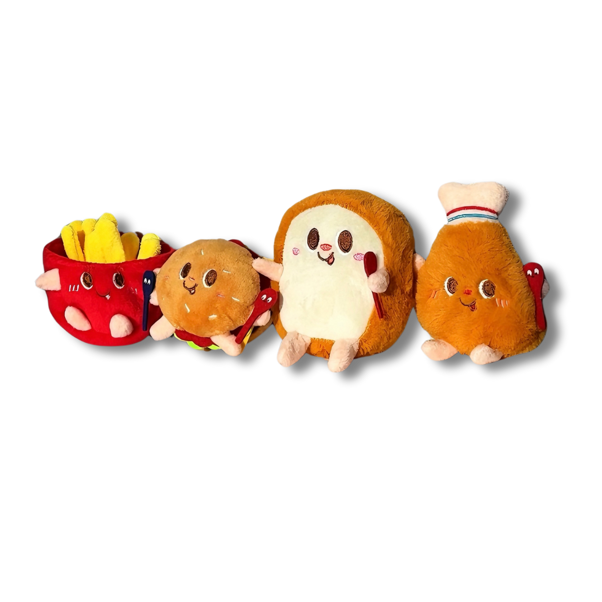 Foodie Plush Keychain