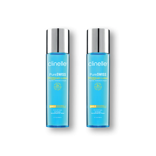 pureswiss hydracalm lotion 150ml twin pack