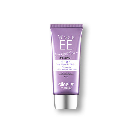 Clinelle Whiten Up EE Even Effect Cream SPF50 PA+++ 30ml (Ivory)