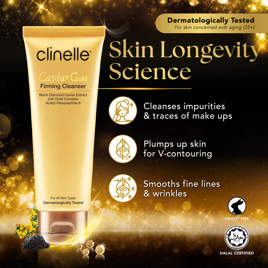 Caviar Gold Firming Cleanser 100ml Twin Pack