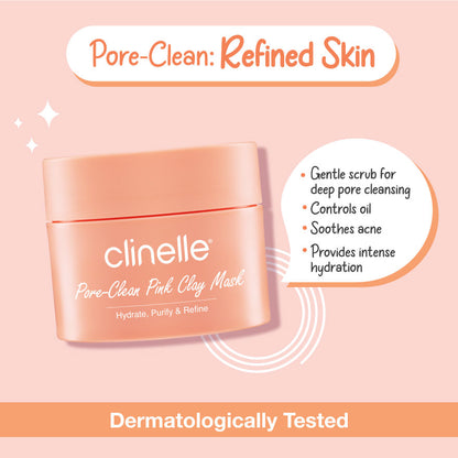 Pore Clean Pink Clay Mask 50ml (Exp: July 2026)