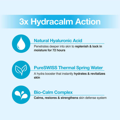 pureswiss hydracalm cleansing gel 100ml twin pack