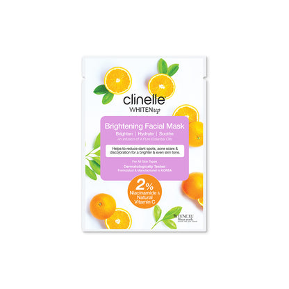 Clinelle WhitenUp Whitening Facial Mask 10pcs