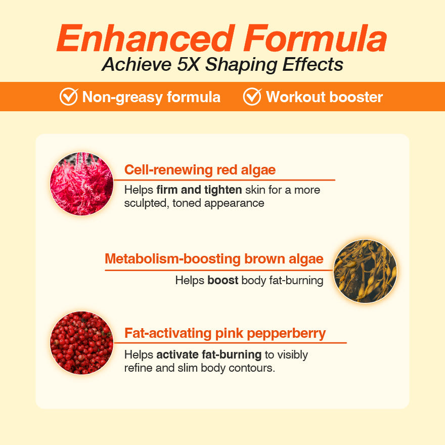 (Upgrade Formula) Hot Body Shaper Cream 170ml