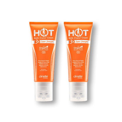 Hot Body Shaper Cream 170ml Twin Pack