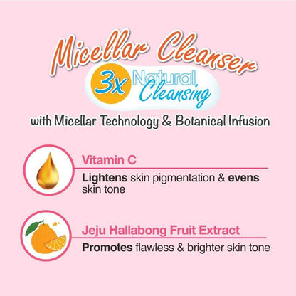 Brightening Micellar Cleanser 100ml (Exp: Nov 2026) Clinelle Brightening Micellar Cleanser 100ml (Exp: Nov 2026) Clinelle