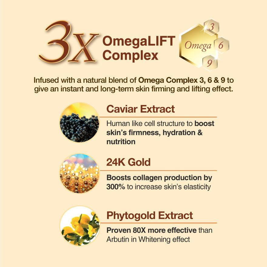caviar gold firming cleanser 100ml - Clinelle
