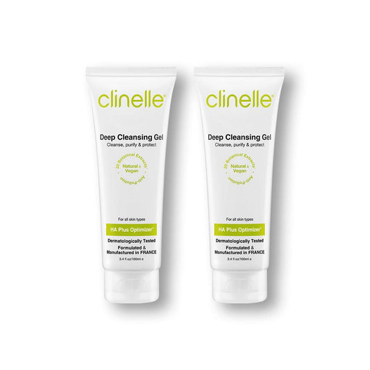 deep cleansing gel 100ml twin pack - Clinelle