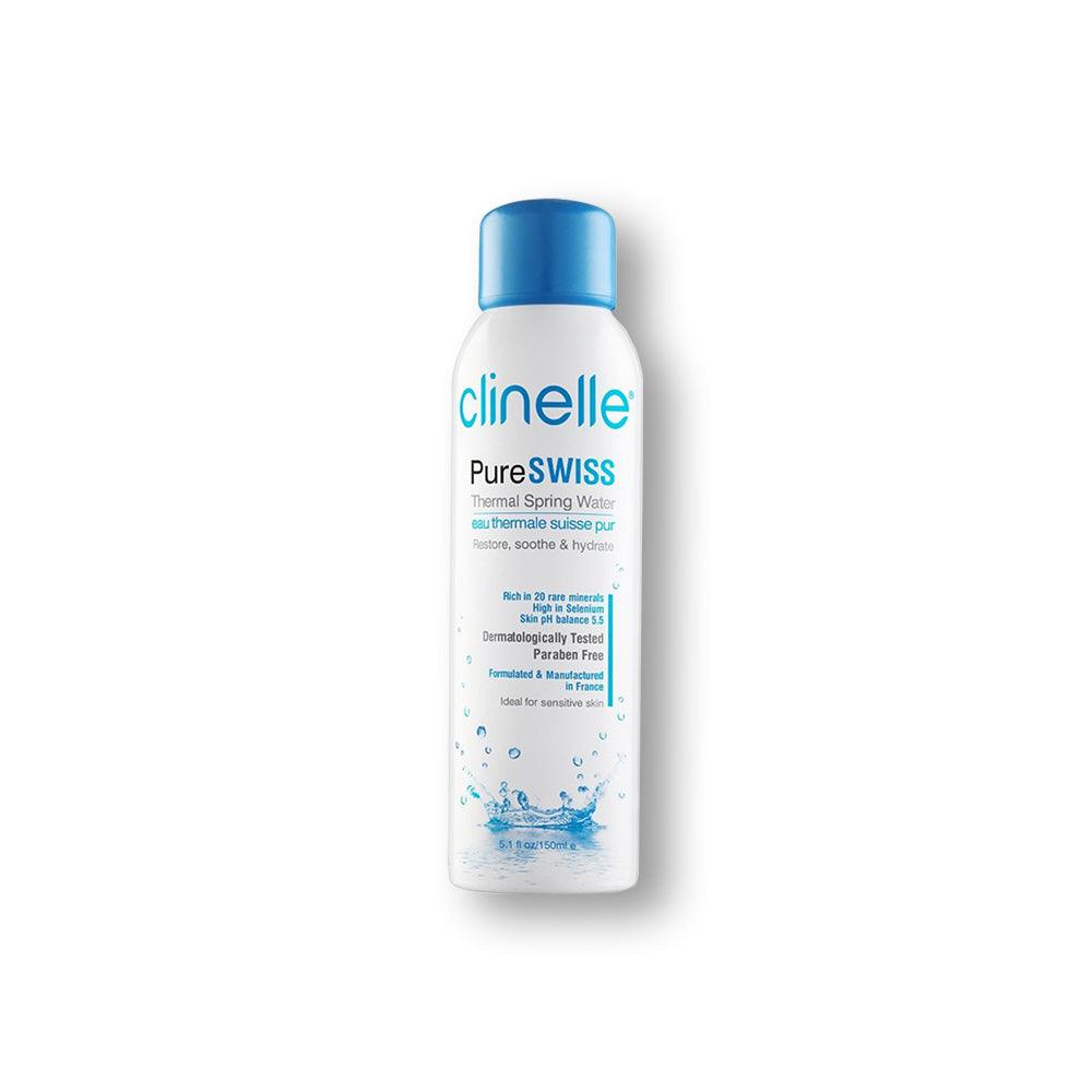 pureswiss thermal spring water 150ml - Clinelle