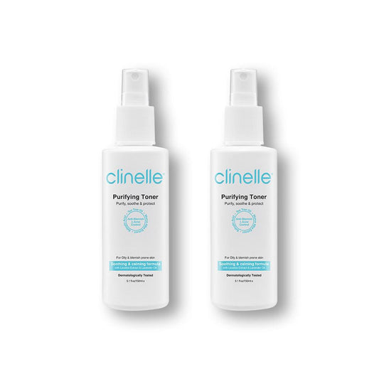 [twin pack] purifying toner 150ml - Clinelle