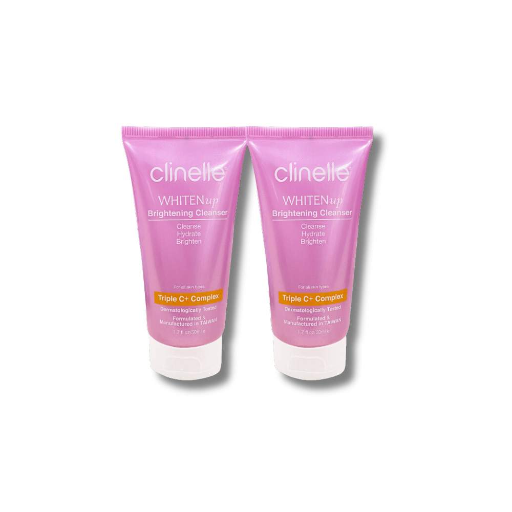 whitenup brightening cleanser 50ml twin pack - Clinelle