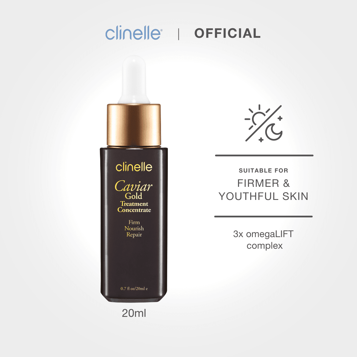 caviar gold treatment concentrate 20ml - Clinelle